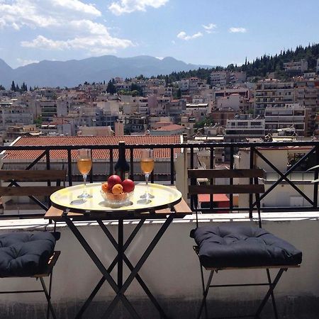 Cozy Loft - Best View Of The City Lamia Bagian luar foto